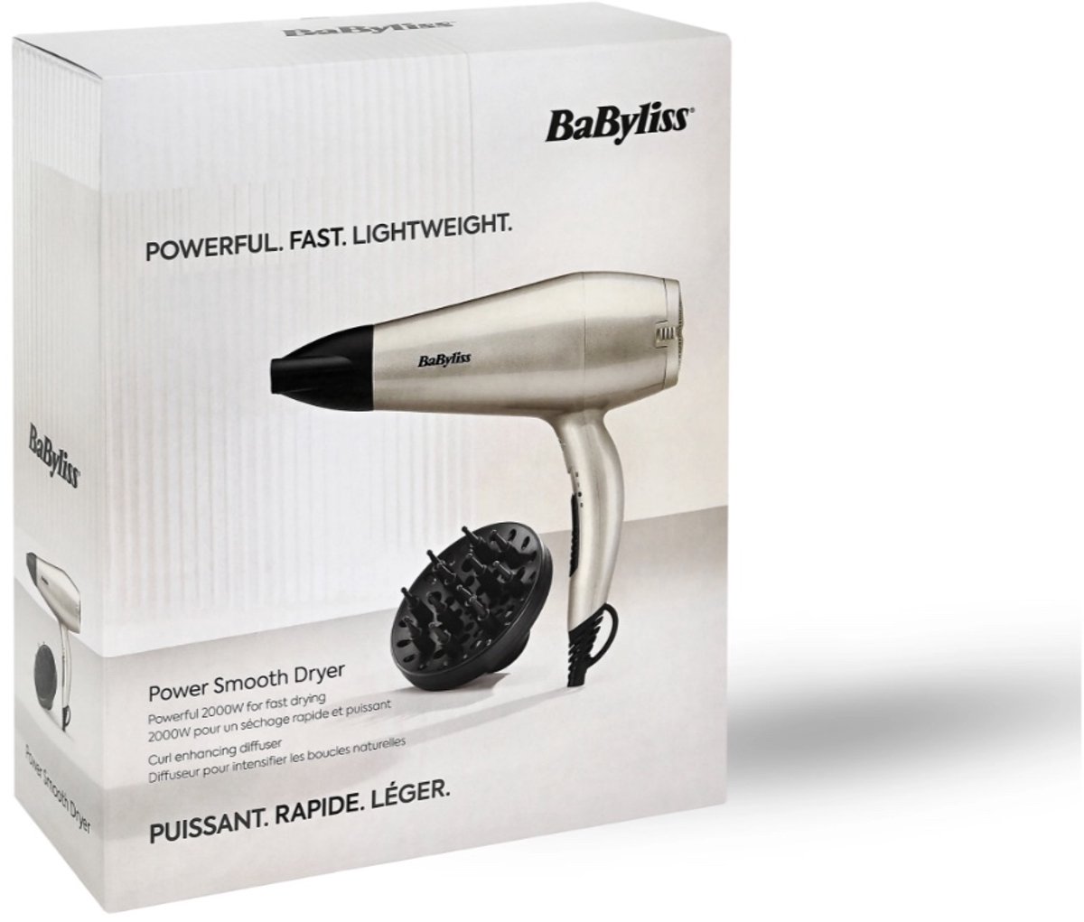 BaByliss Power Smooth Fohn D217DSE - Ionische Anti-Pluis thumbnail 3