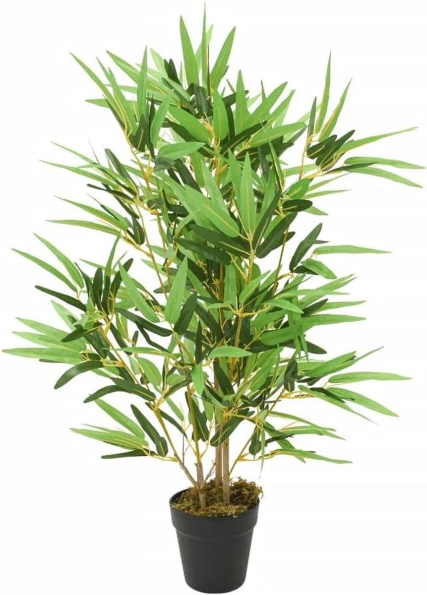Kunstbamboe boom - Kunstplant bamboe - Binnen decoreren - Realistische uitstraling - 80 cm