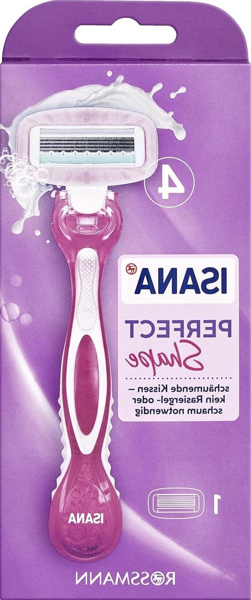 Scheerapparaat Vrouwen - Gladde Huid - Comfortabel Scheren - Geen Scheergel Nodig - 1 Scheermes - Roze