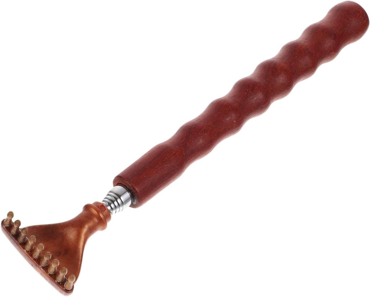 Telescopische Rugkrabber - Handige Krabpaal - Jeuk Verlichten - Verstelbare Lengte - 23 cm - Zilver