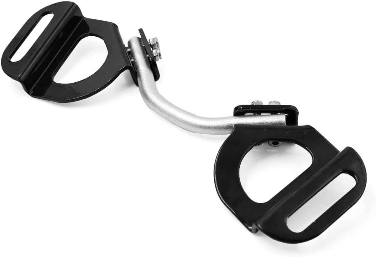 Batterijhouder - Auto Klem - Vastzetten Batterij - Aluminiumlegering - 21.5 cm - Zwart