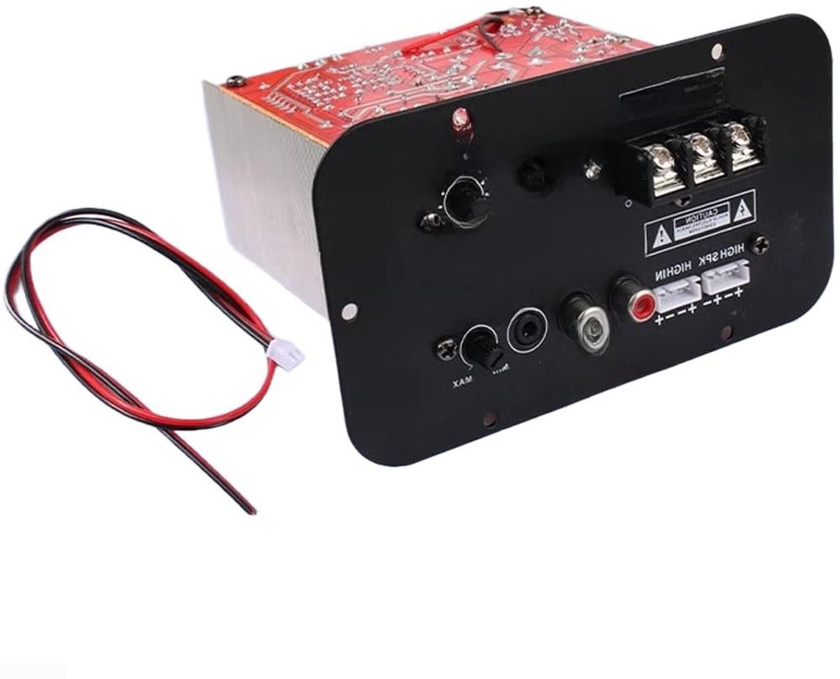 Audio Module - Versterker Bord - Auto Geluid - Instelbare Bas - 14 x 8 cm - Rood