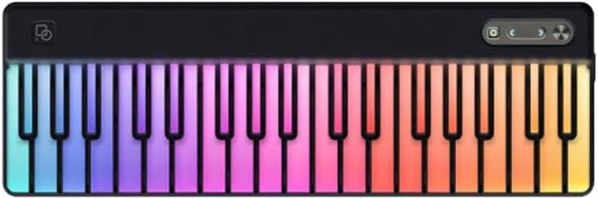 MIDI Keyboard - Toetsenbord Controller - Muziek Maken - LED Leerfunctie - 36 Toetsen - Zwart