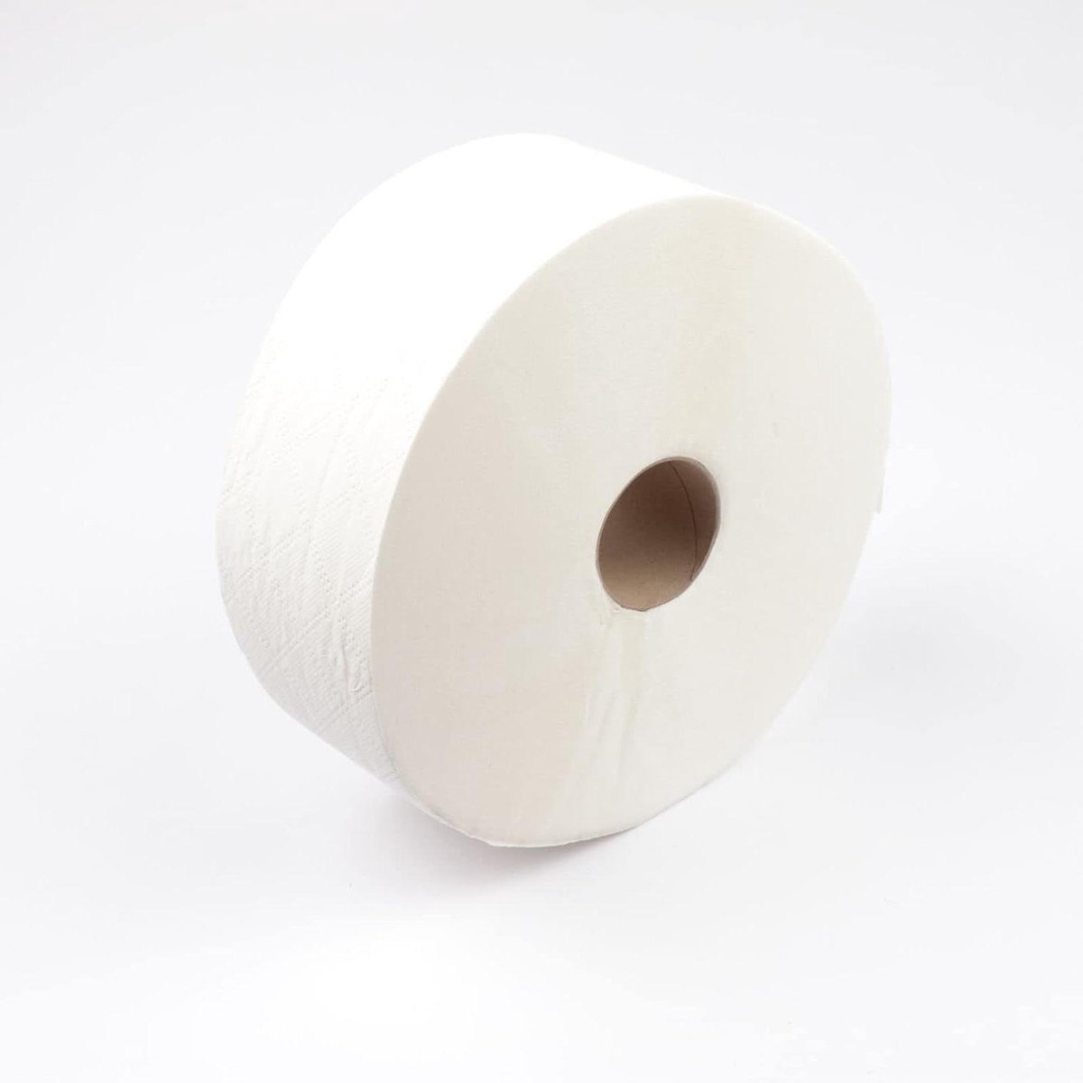 Toiletpapier Jumbo Rollen - WC Papier - Dagelijks Gebruik - 2-laags Cellulose - 6 Rollen - Wit