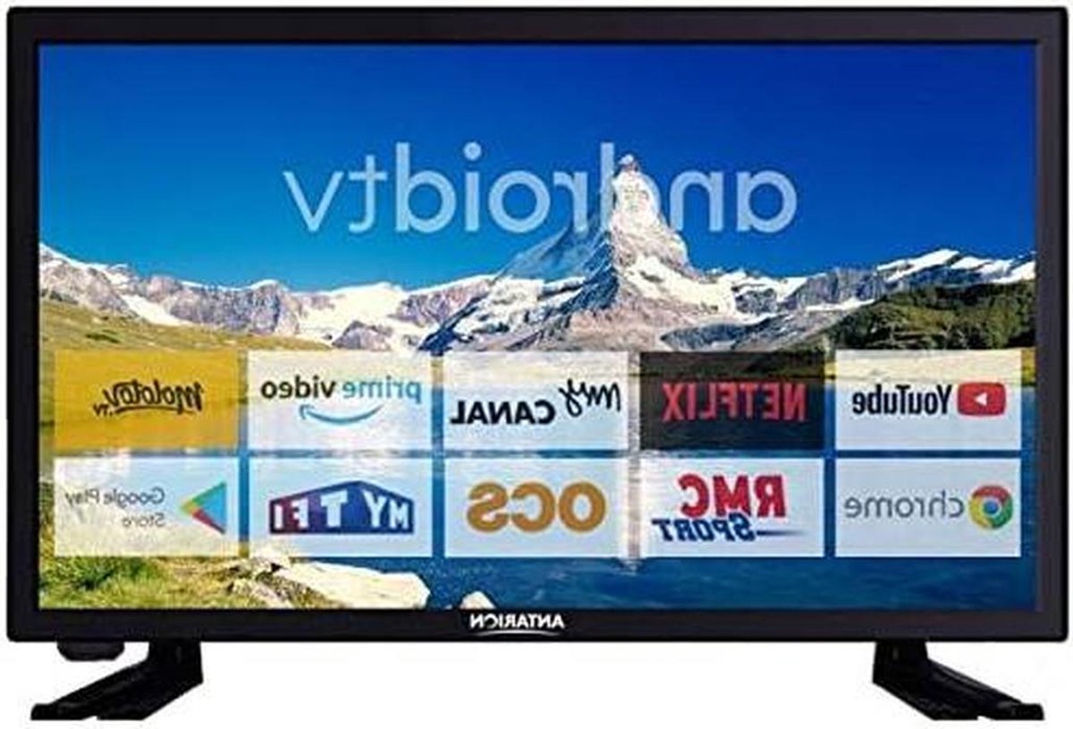 Smart TV - Android TV - Mobiel Entertainment - Multi-voltage Compatibel - 185 inch - Zwart