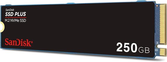 Interne SSD - NVMe Opslag - Sneller Laden - PCIe Gen 3 - 250 GB - Zwart — afbeelding 4