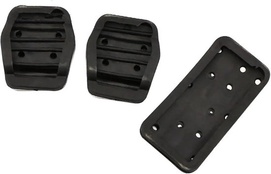 Pedaalhoezen Auto - Voetpedalen Pad - Veilige Grip - Roestvrij Staal - 2 Stuks - Zwart — afbeelding 4