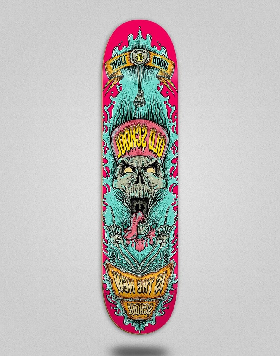 Houten Skateboard Deck New School Board Street Cruisen Kwaliteit Constructie 8.5 Inch