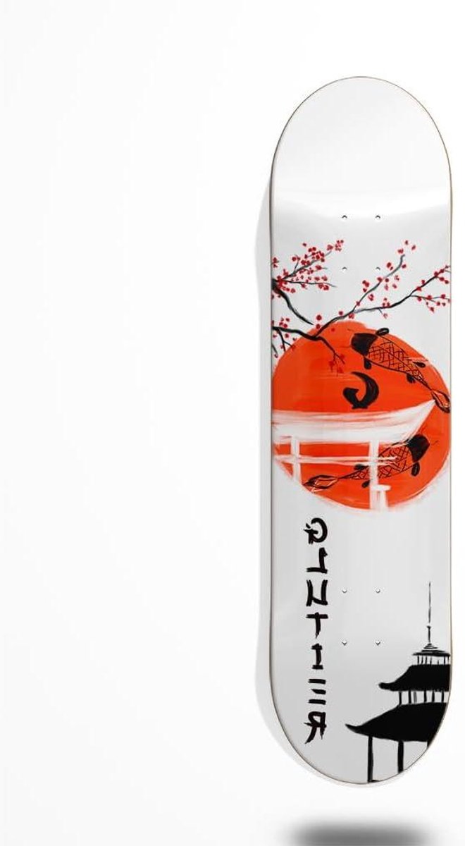 Skateboard Deck Plank Street Skate Japan Design 8.25 Inch Naturel