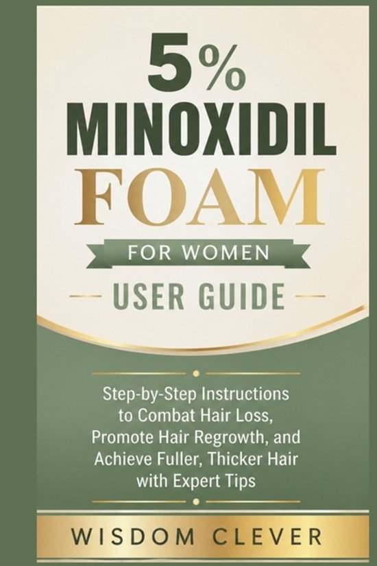 5% Minoxidil Foam for Women User Guide - cover