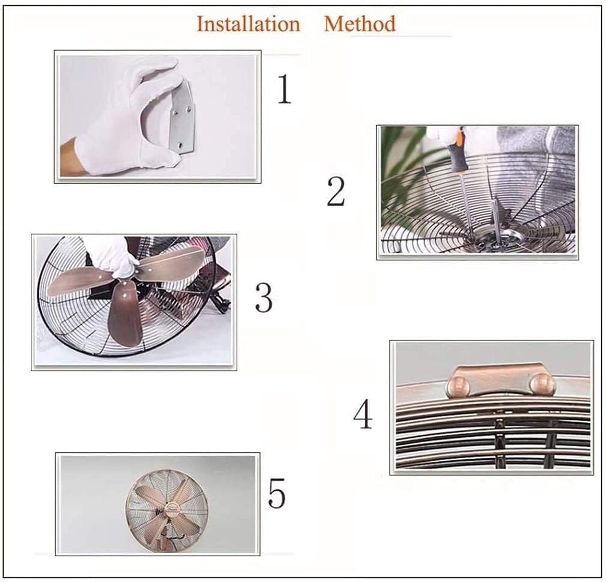Wandventilator - Koeler - Ruimte Koelen - Stil en Verstelbaar - 16 Inch