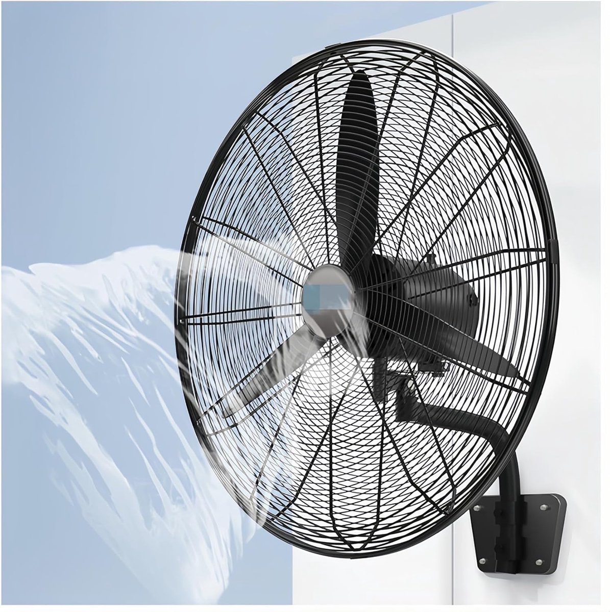Wandventilator - Muurventilator - Werkplaats Koeling - Volledig Metalen - 80 cm