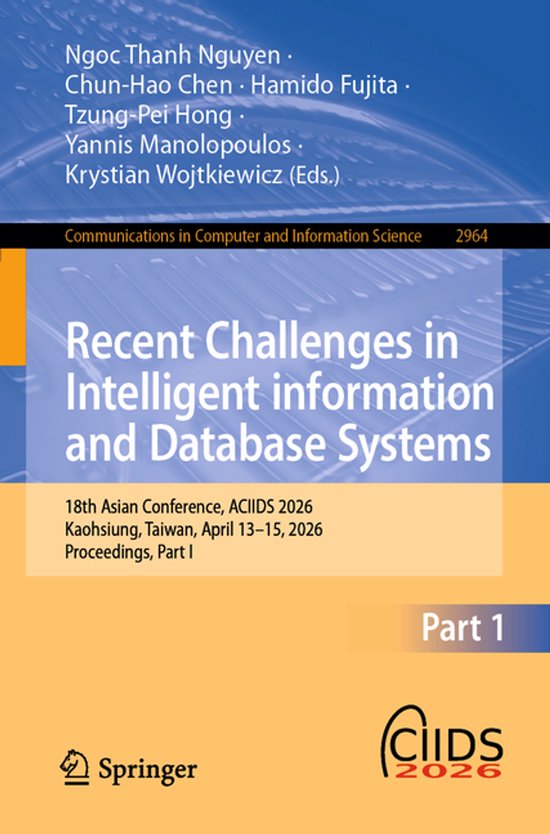 Communications in Computer and Information Science2964- Rece ... - cover