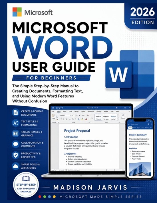 Microsoft Made Simple- Microsoft Word User Guide for Beginne ... - cover