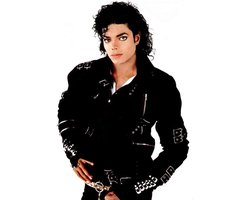 Michael Jackson Poster - Zanger Poster - Woonkamer Decoratie - Hoge UV-bestendigheid - 31x44 cm - Zwart