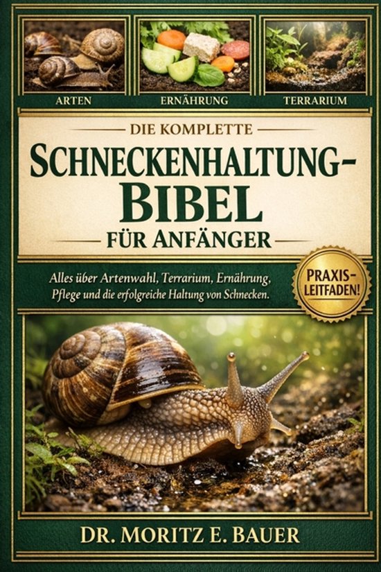 Die Komplette Schneckenhaltung-Bibel Für Anfänger - cover