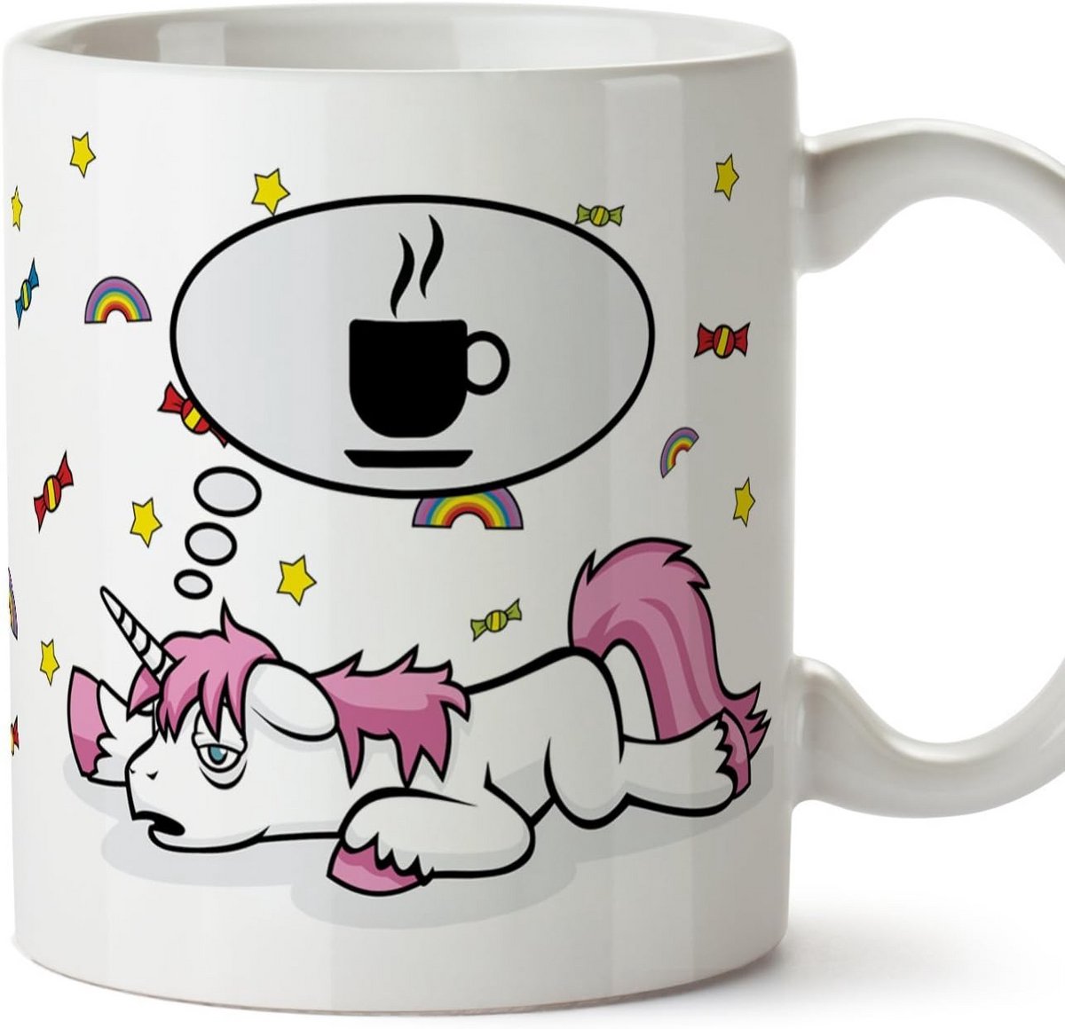 Keramische Mok met Spaanse Tekst voor Koffie en Cadeau