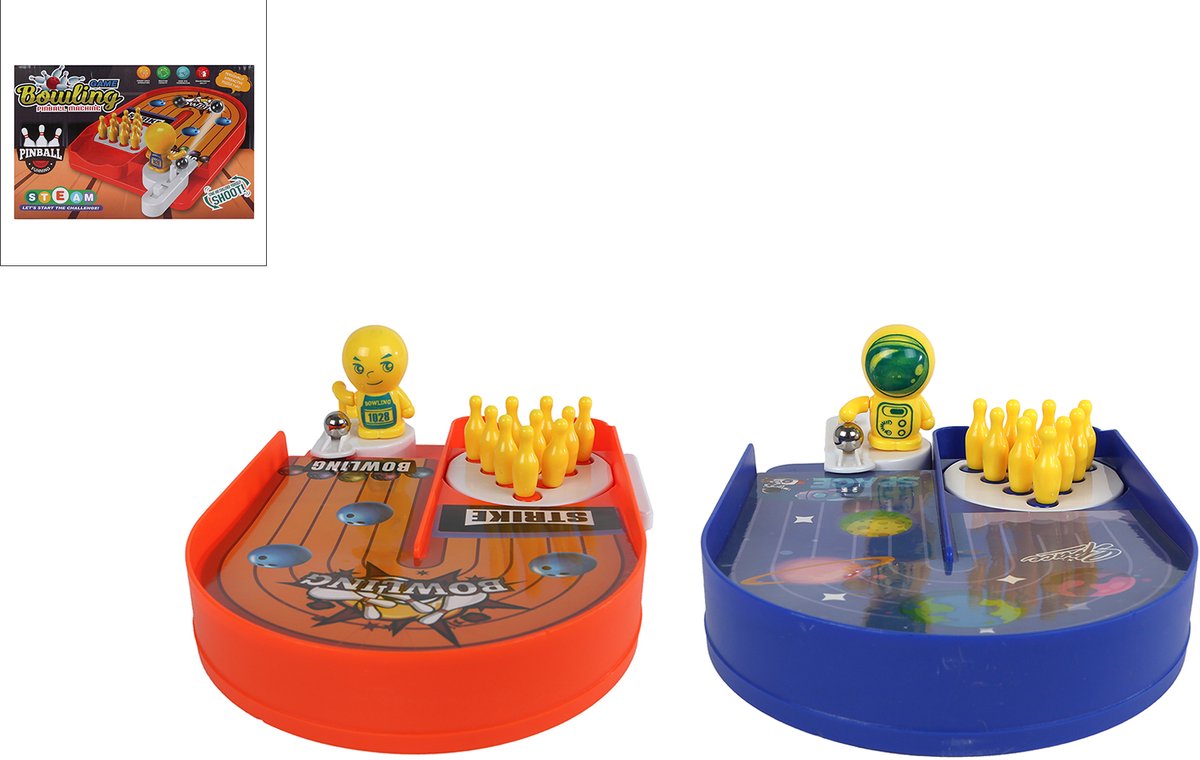 Pinball Bowling Game 19x13x3,5cm