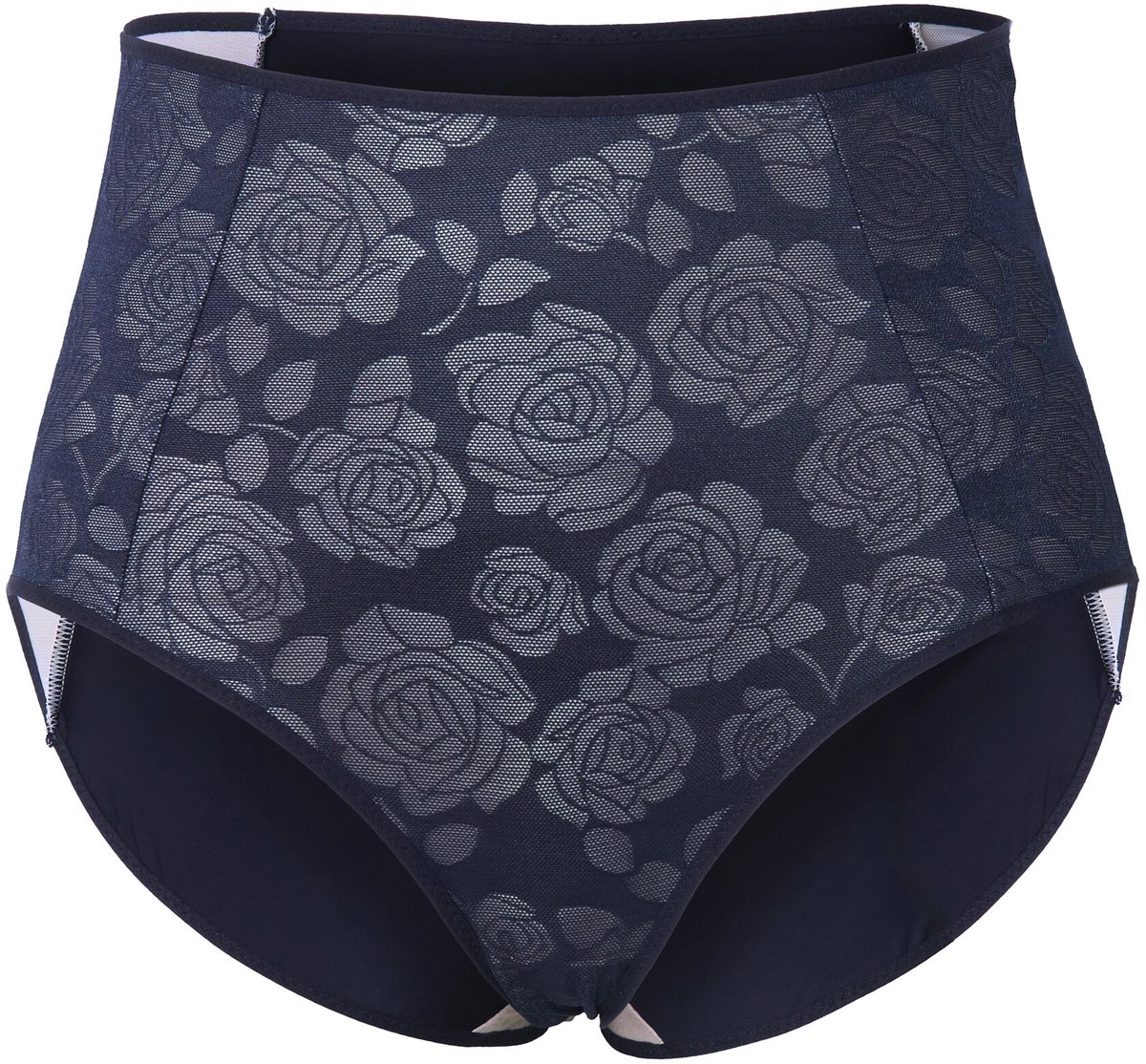 TruYou - Dames - TRUYOU maxislip kant microvezels - Zwart - Maat 58+