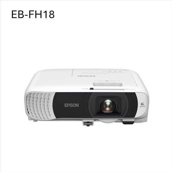 Epson EB-FH18 1080p Full HD projector 4000 ANSI lumen 3LCD Wi-Fi HDMI 2x handmatige focus en zoom