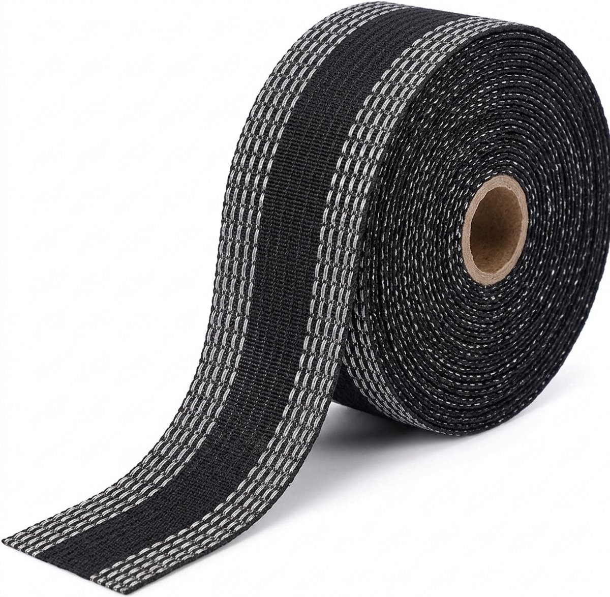 Strijkband - 1 rol van 2 Meter – 2,5 cm Breed - Zoomband - Instrijkbaar - Voor Inkorten - Gordijnband - plooiband - Nylon lijm - Reparatieset kleding - Broek inkort hulp - ixen