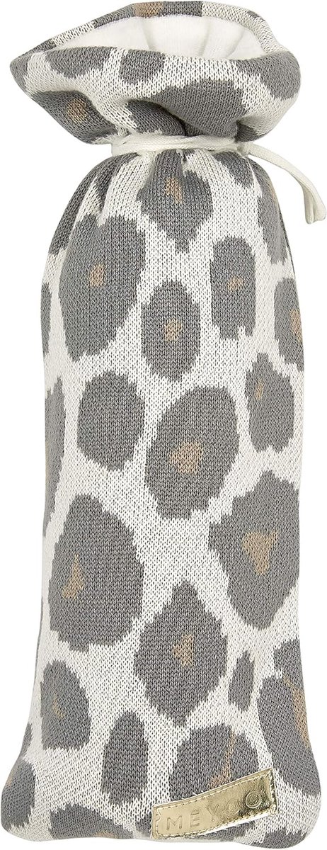Kruikenzak - Warmte zak - Baby warm houden - 100% katoen - 35 x 13 cm - Panterprint