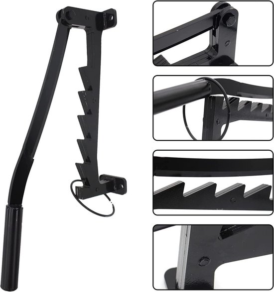 Handmatige Houtklover - Pallet Klover - Efficiënt Hout Klieven - Wandmontage Stabiliteit - 60 cm Lengte - Zwart — afbeelding 5