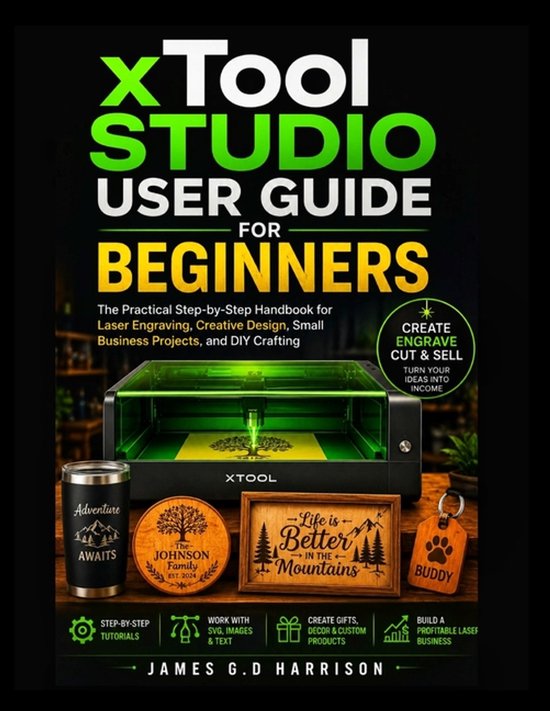 xTool STUDIO USER GUIDE FOR BEGINNERS - cover