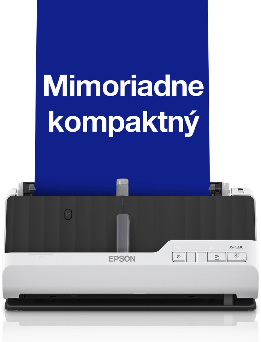 Epson DS-C330 scanner met ADF en losse-velinvoer 600 x 600 DPI A4 zwart, wit