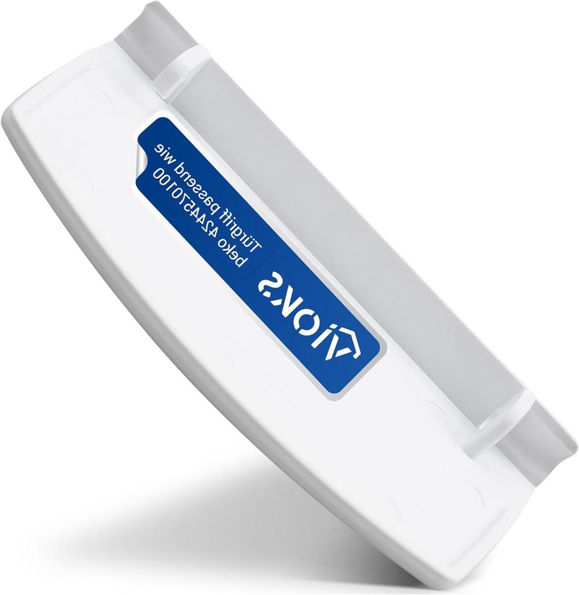 Koelkast Handvat - Vriezergreep Deurgreep - Koelkast Reparatie - Vervangend Onderdeel - 100mm x 54mm - Wit