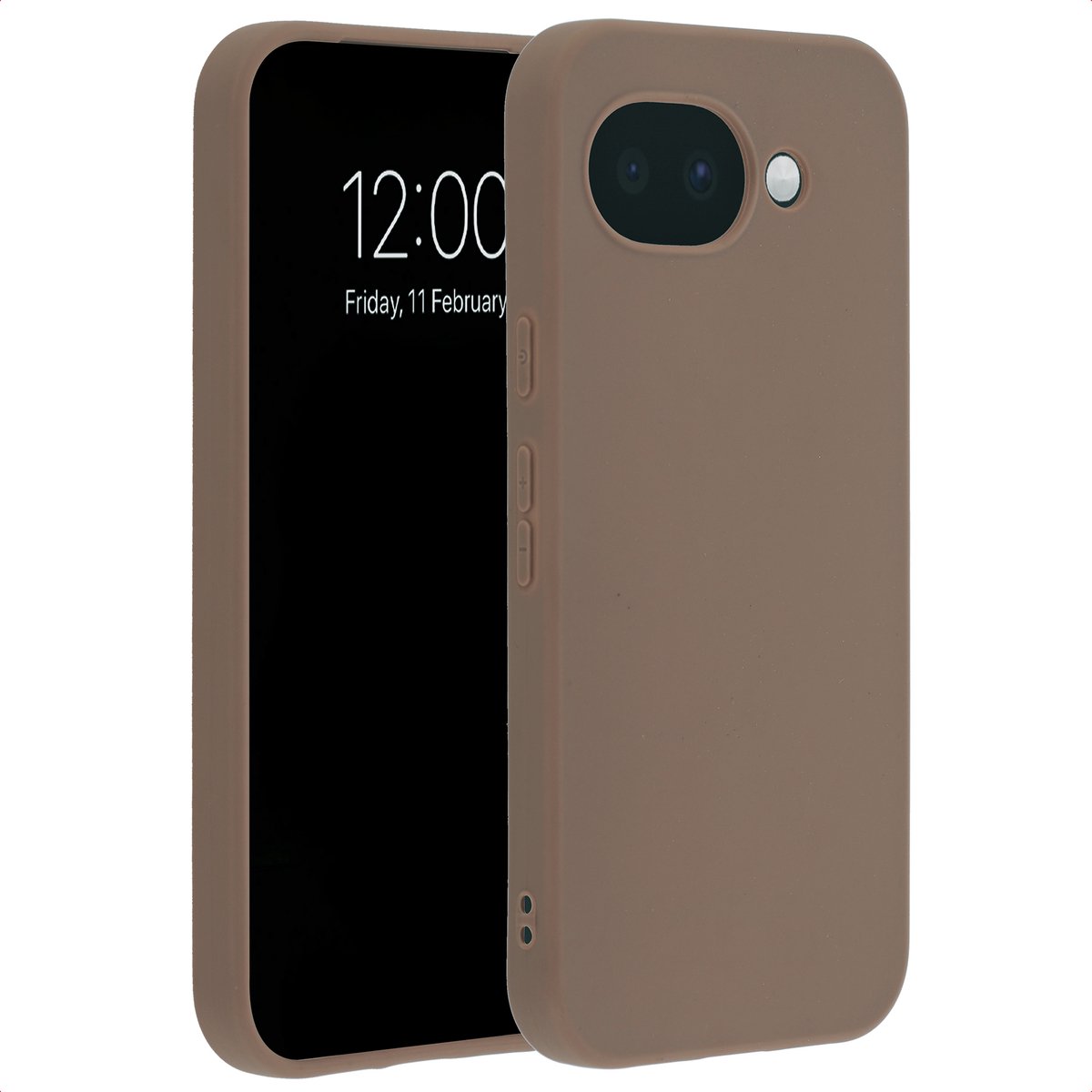 imoshion Hoesje - Geschikt voor Google Pixel 10a - Color Backcover - Bruin