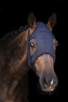 Lami-cell Titanium Ear Vliegenmasker Blauw,Zwart Pony