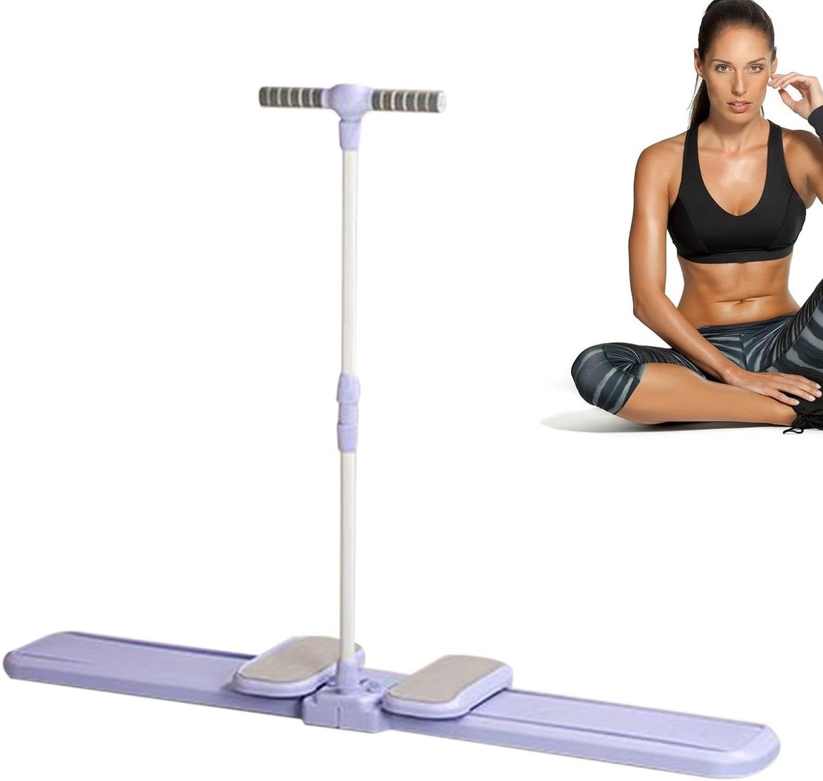 Opvouwbare Skimachine - Beentrainer - Cardio Thuis - Stille Lagers - 126 x 94 cm - Arbeidsstijl