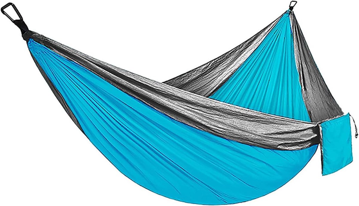 Outdoor Hangmat - Kampeer Hangmat - Ontspannen Buiten - Sneldrogend Nylon - 270 x 140 cm - One Color