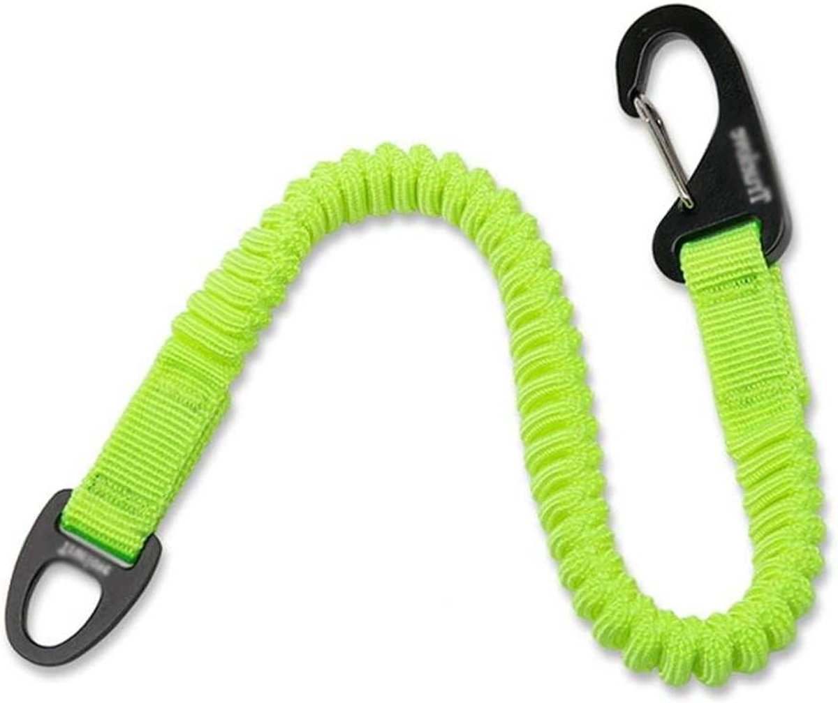 Hondenriem Bungee - Verstelbare Riem - Wandelen Trainen - Schokabsorberend Nylon - 37-60 cm - Zwart