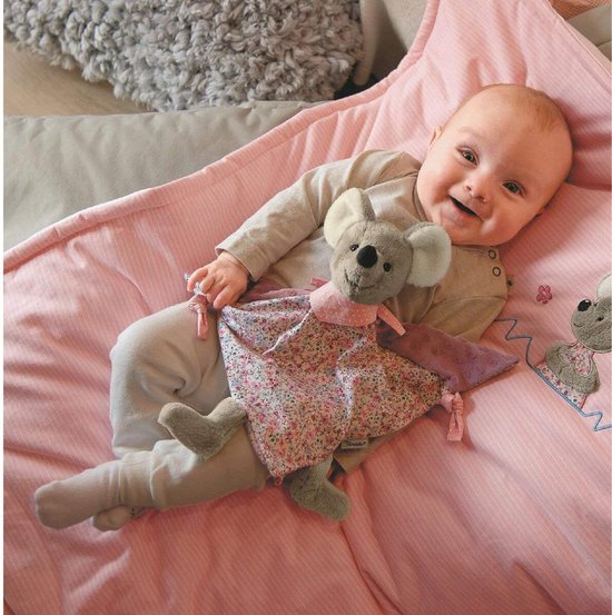 Knuffeldoek Mabel - Zacht speelgoed - Baby troosten - Met fopspeenlus - Niet gespecificeerd - Bruin — afbeelding 2