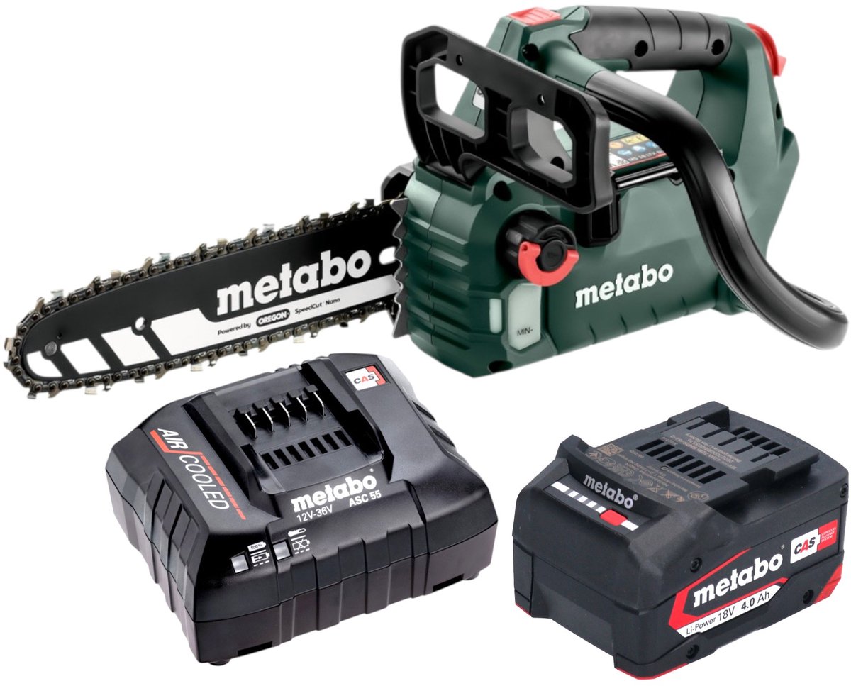 Metabo 601595850 Accu-kettingzaag MS 18 LTX BL 25 - zonder accu - zonder oplader