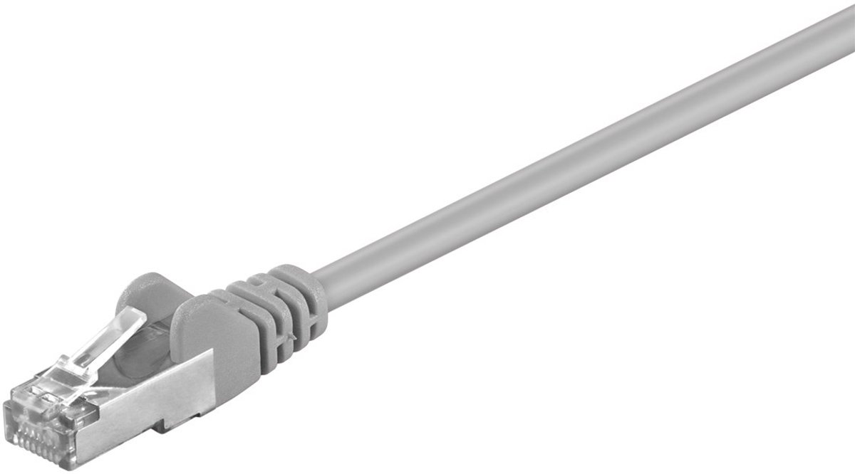 S/FTP CAT5e Gigabit Netwerkkabel - CCA - 20 meter - Grijs