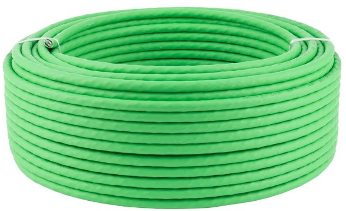 S/FTP CAT8.2 40 Gigabit Netwerkkabel - ProLine - CU - 22AWG - Stug - LSZH - 50 meter - Groen