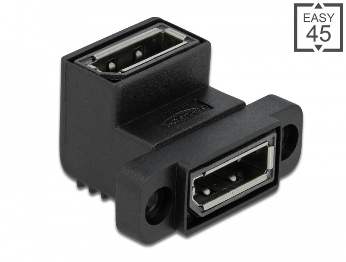 Delock Easy 45 DisplayPort Adapter angled 90°