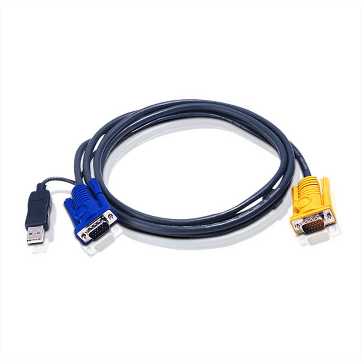 KVM Kabel VGA Male / USB A Male - Aten SPHD15-Y 3.0 m