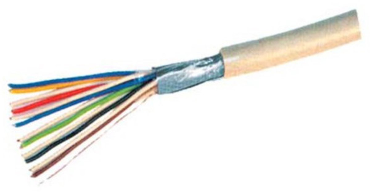 Telefonkabel 6x2x0 6mm² J-Y(ST)Y rund 50m