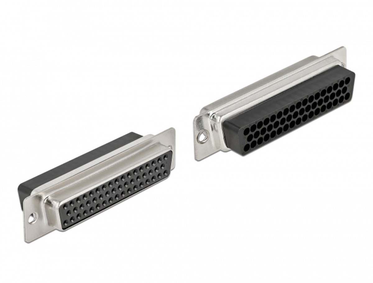 Delock D-Sub HD 50 pin crimp female, metal