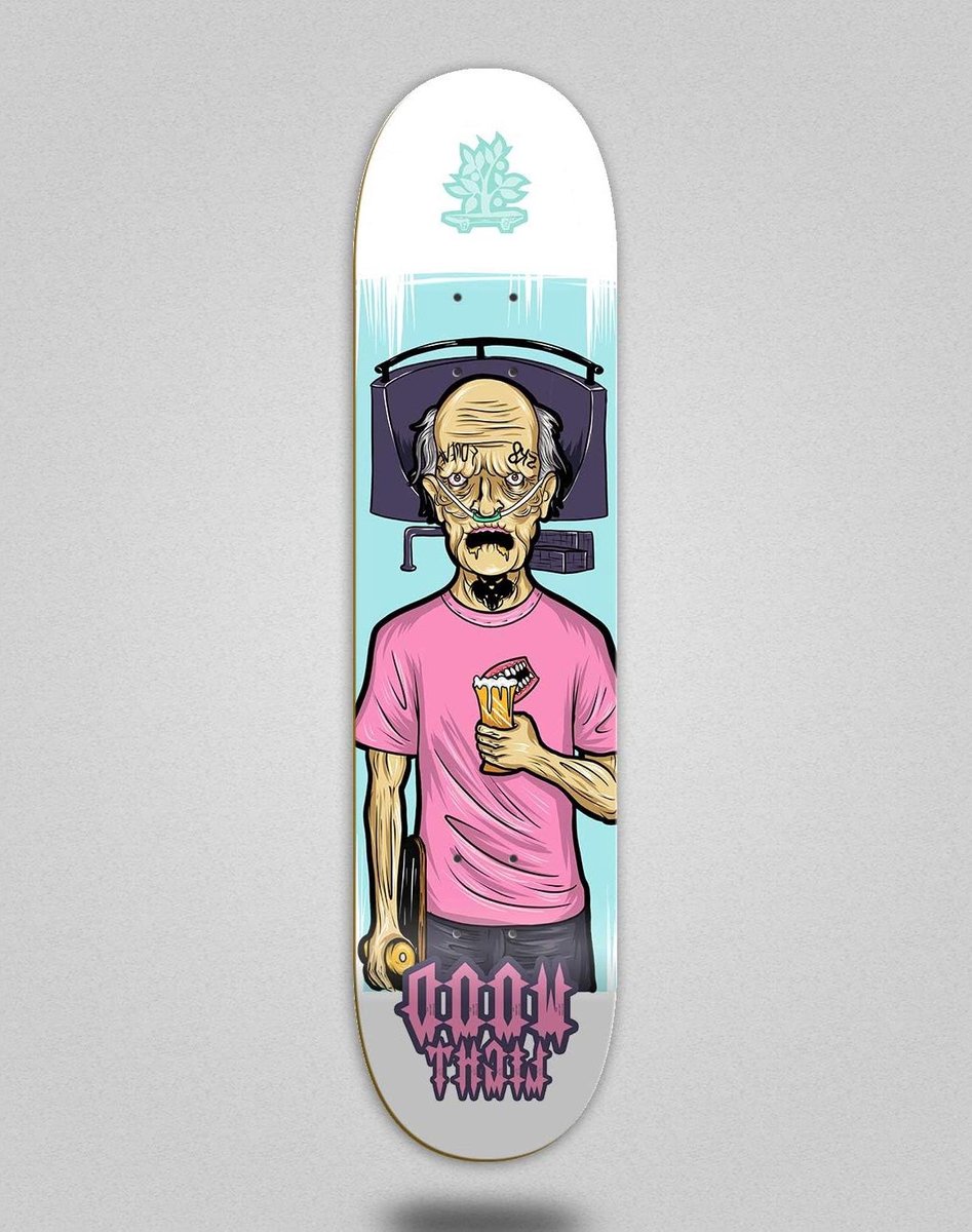Skateboard Deck Houten Plank Street Skate Duurzaam Hout 8.25 Inch Natuurlijk