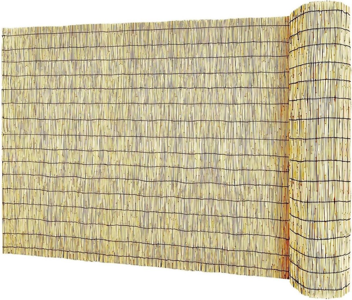 Tuinscherm Riet - Bamboe Schutting - Privacy Buiten - Natuurlijk Waterbestendig - 1.8 x 2m - Natuurlijk