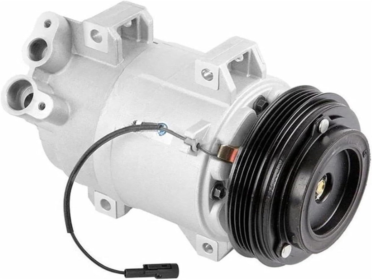 Airco Compressor Koppeling - Auto Airco Onderdeel - Klimaatregeling Auto - Snelle Koeling - DKS17D - Zilver