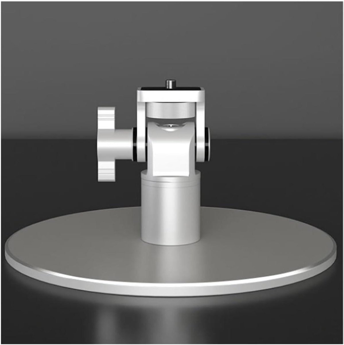 Projector Stand - Beamer Houder - Thuisbioscoop Opzetten - Verstelbare Hoek - 10x18x18cm - Zilver