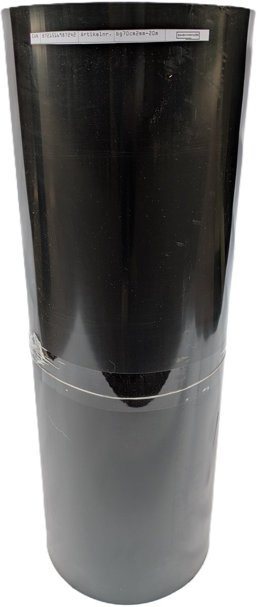 Bamboogrowers Wortelbegrenzer HDPE 70cm 2mm – 5 Meter – Heavy Duty Wortelwering voor Bamboe