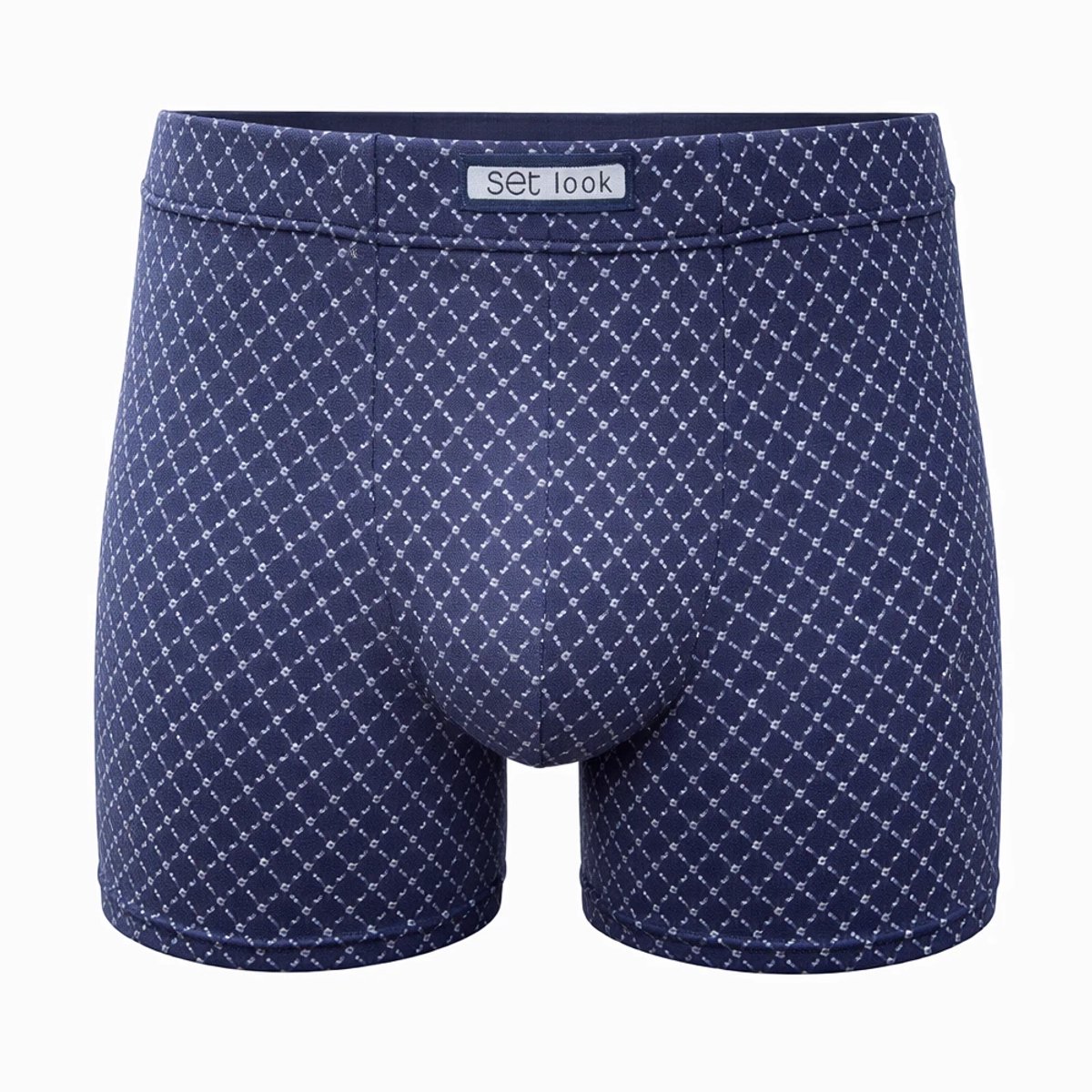 Set heren boxershort - Microvezel - 1-pack - maat L - Milano - blauw