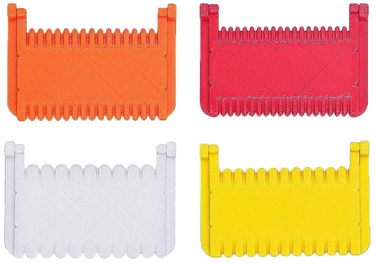 Naailiniaal Rand Steekgids - Naaimeter Quiltsjabloon - Rechte Stiksels Leren - Veilig Clip-On Ontwerp - 15 2 3 4 mm